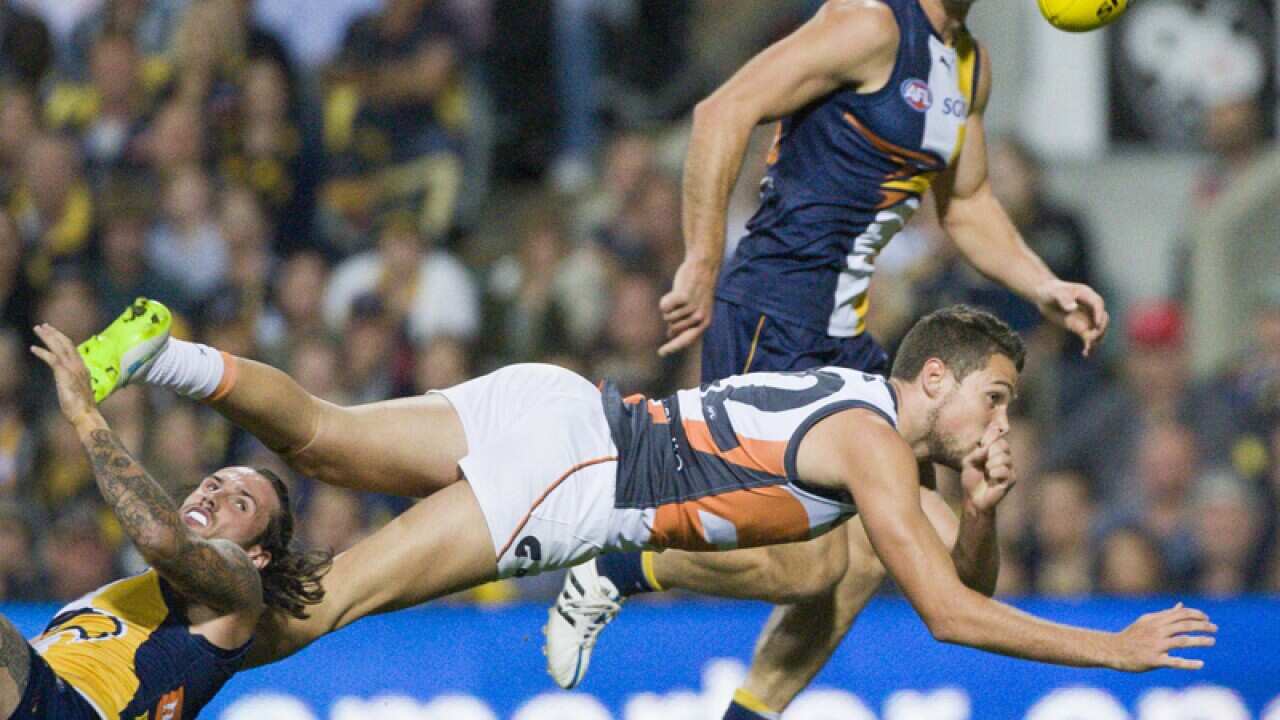 Joshua Kelly of the GWS Giants