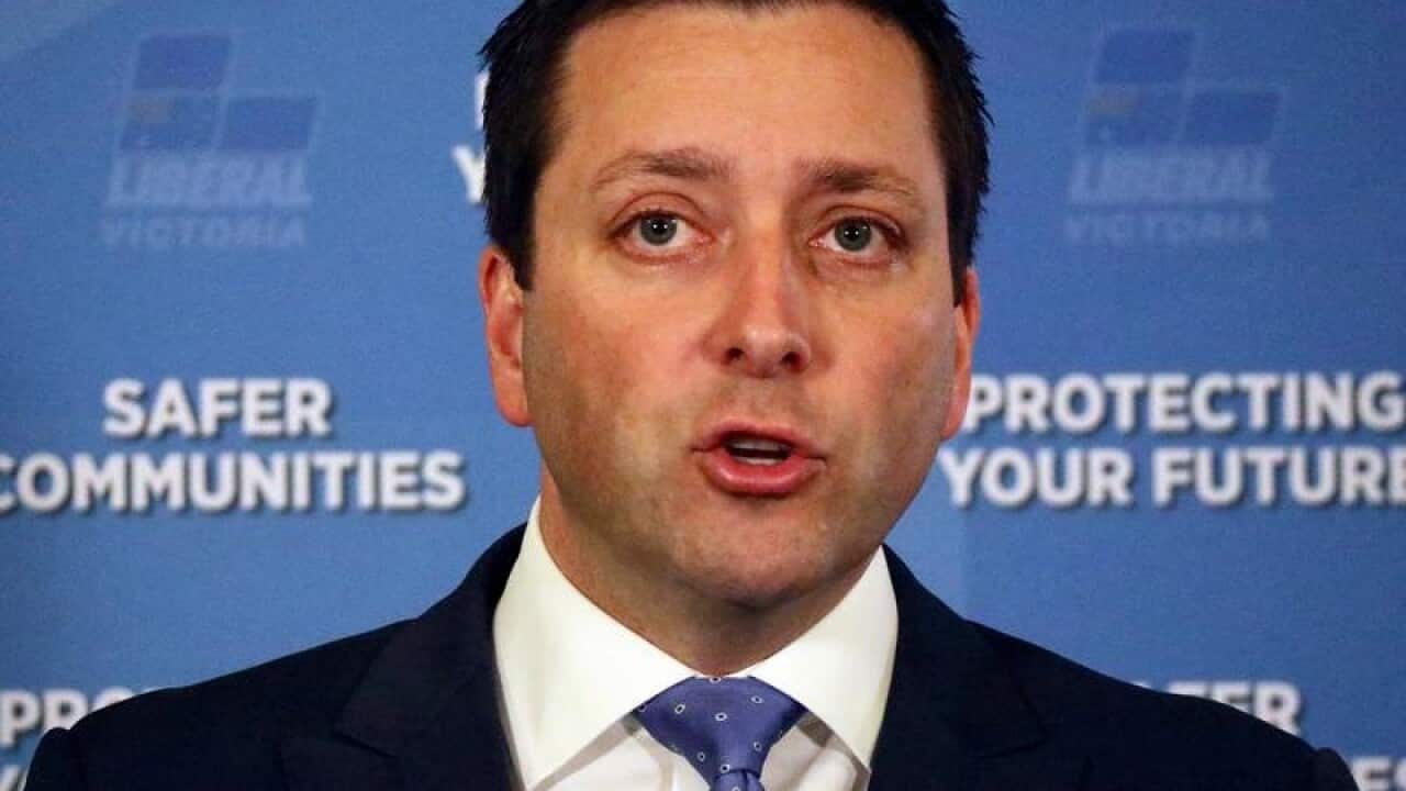 Victorian Leader of the Opposition Matthew Guy