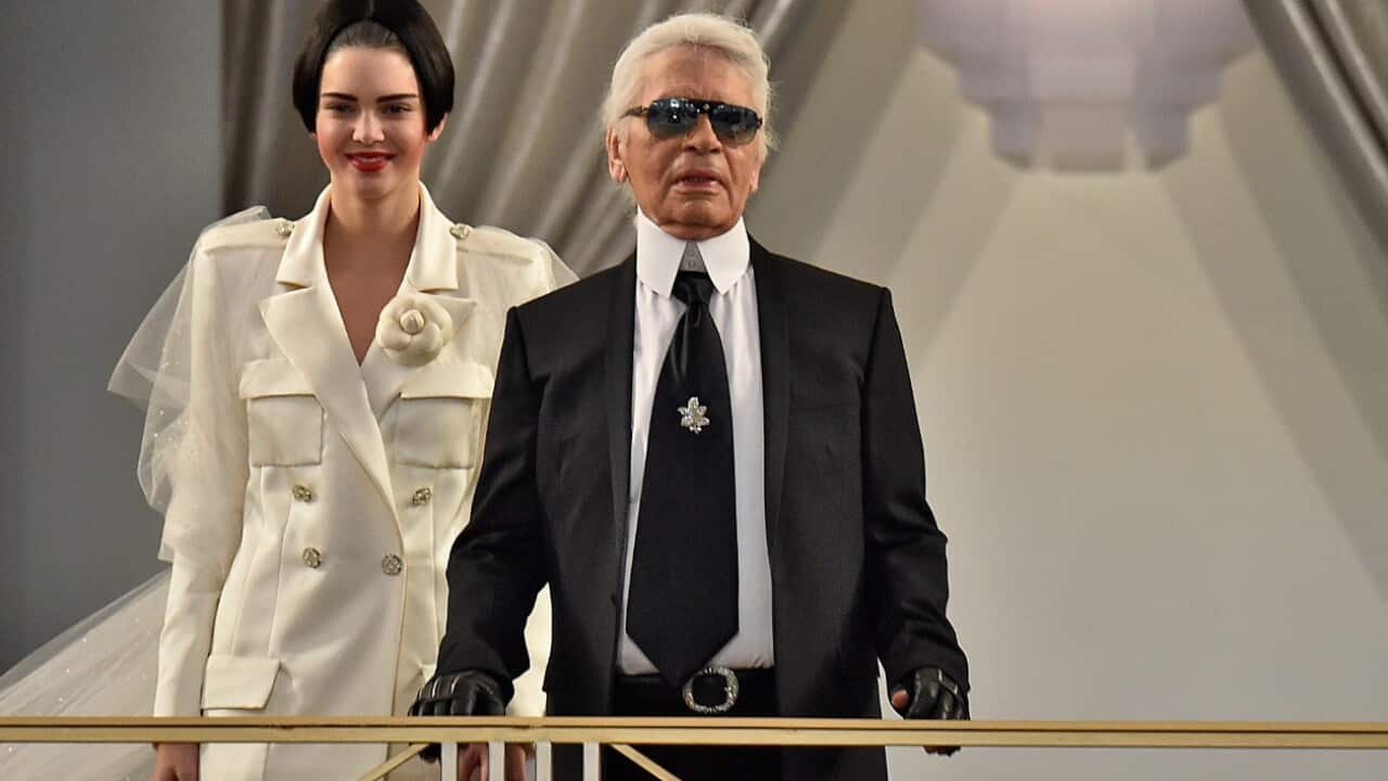 Mr Lagerfeld had spoken about his distaste for burials before.