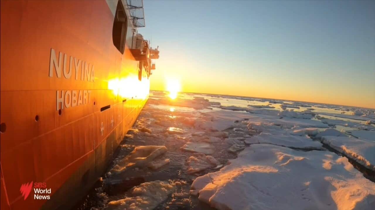 Journalist reports on sixty Australian scientists setting sail to Antarctica for vital research on melting glaciers