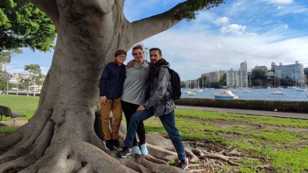 Ekaterina and her family fled Ukraine and moved to Sydney