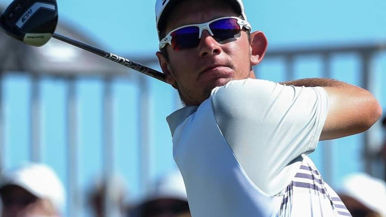 Australian golfer Lucas Herbert