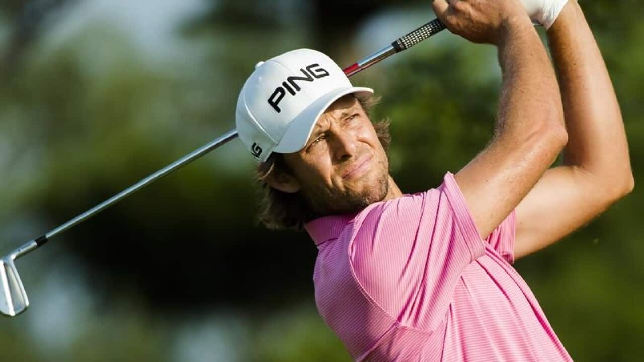 Australian golfer Aaron Baddeley