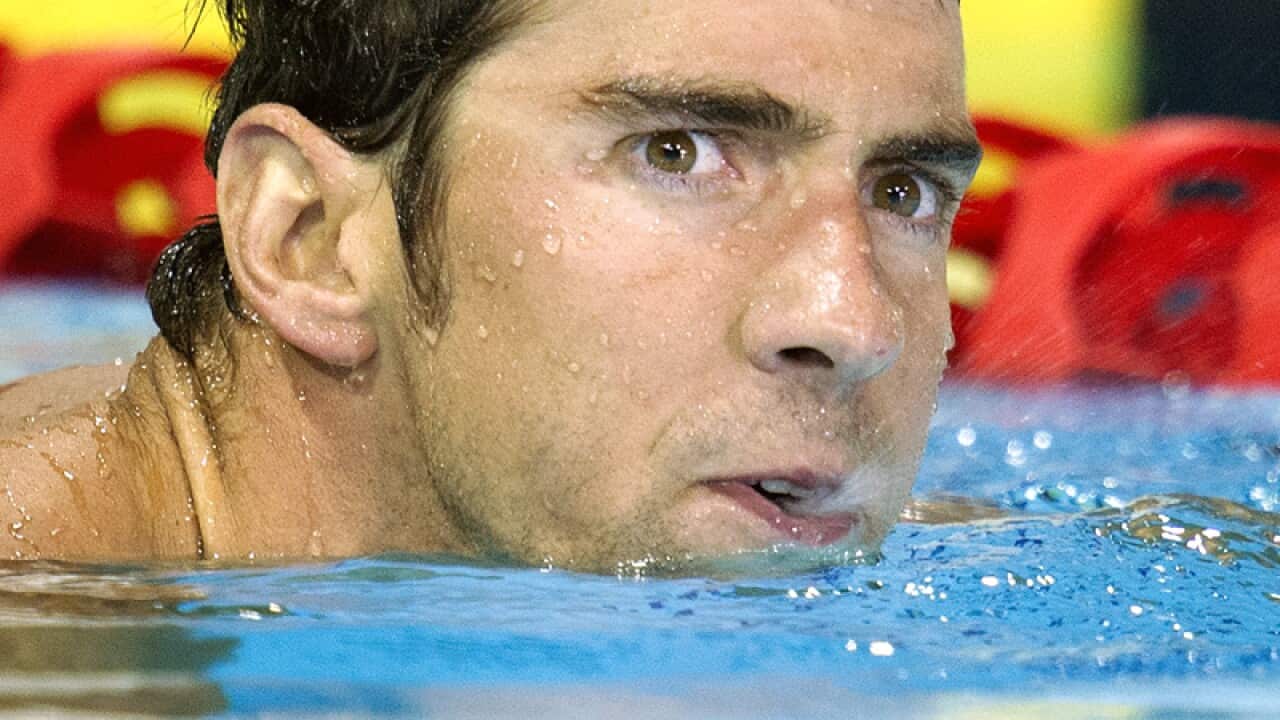 US swimmer Michael Phelps