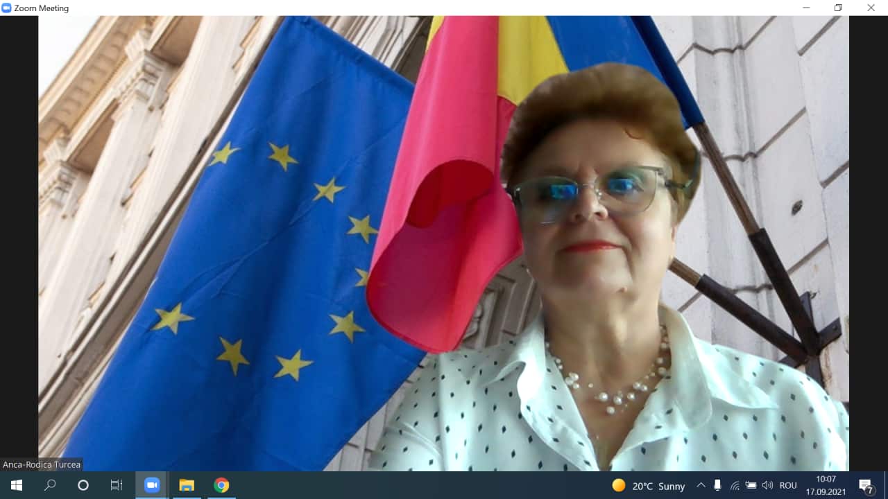 Anca Rodica Turcea - Romanian correspondent from Bucharest