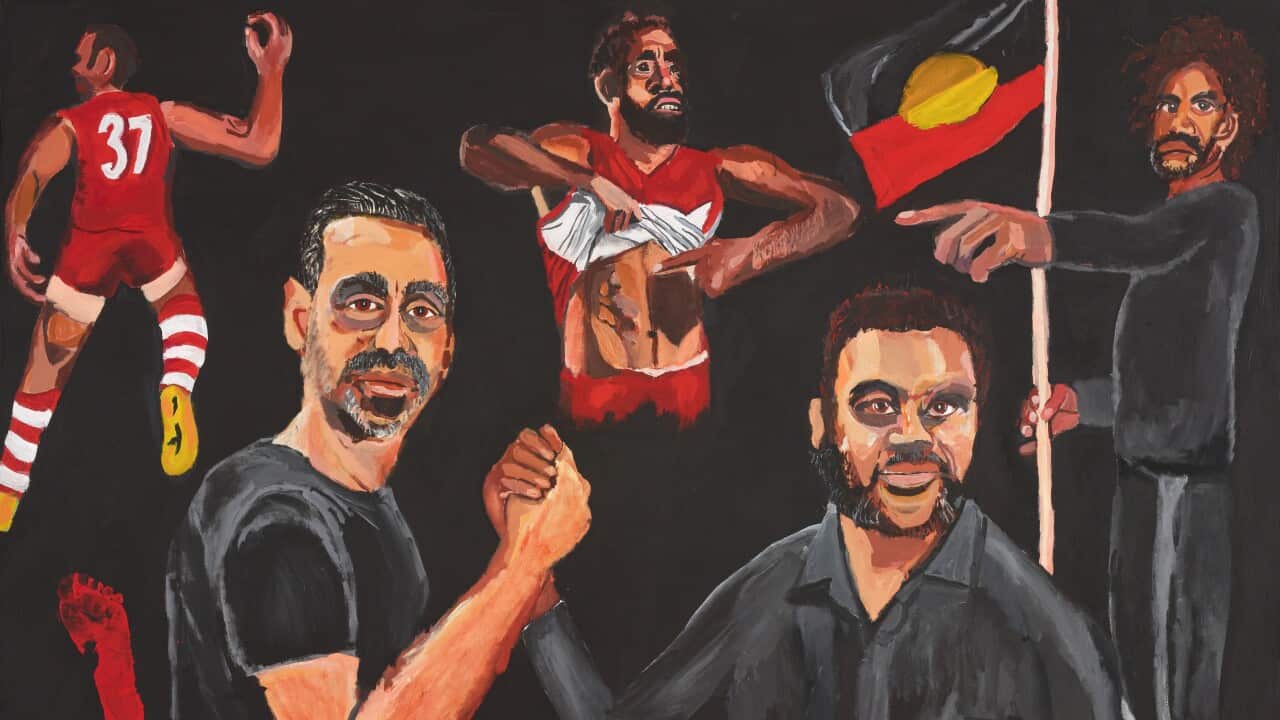  stand strong for who you are vincent namatjira wins archibald prize