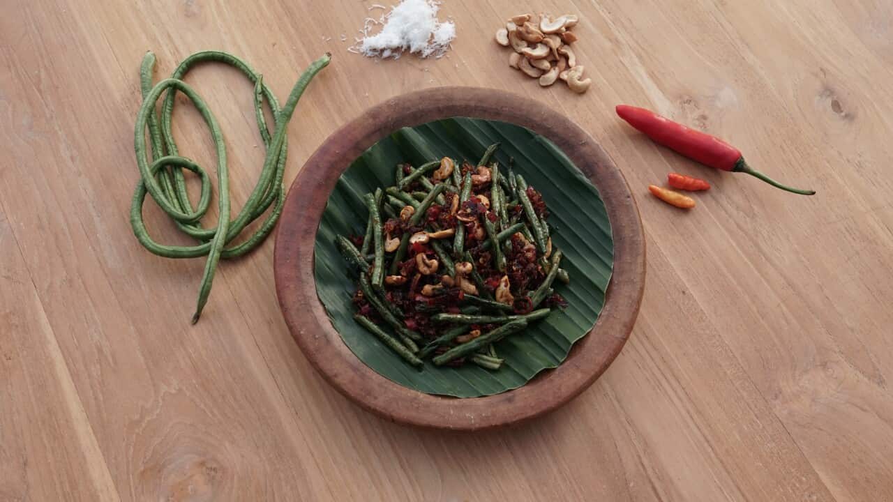 Lombok snake beans 