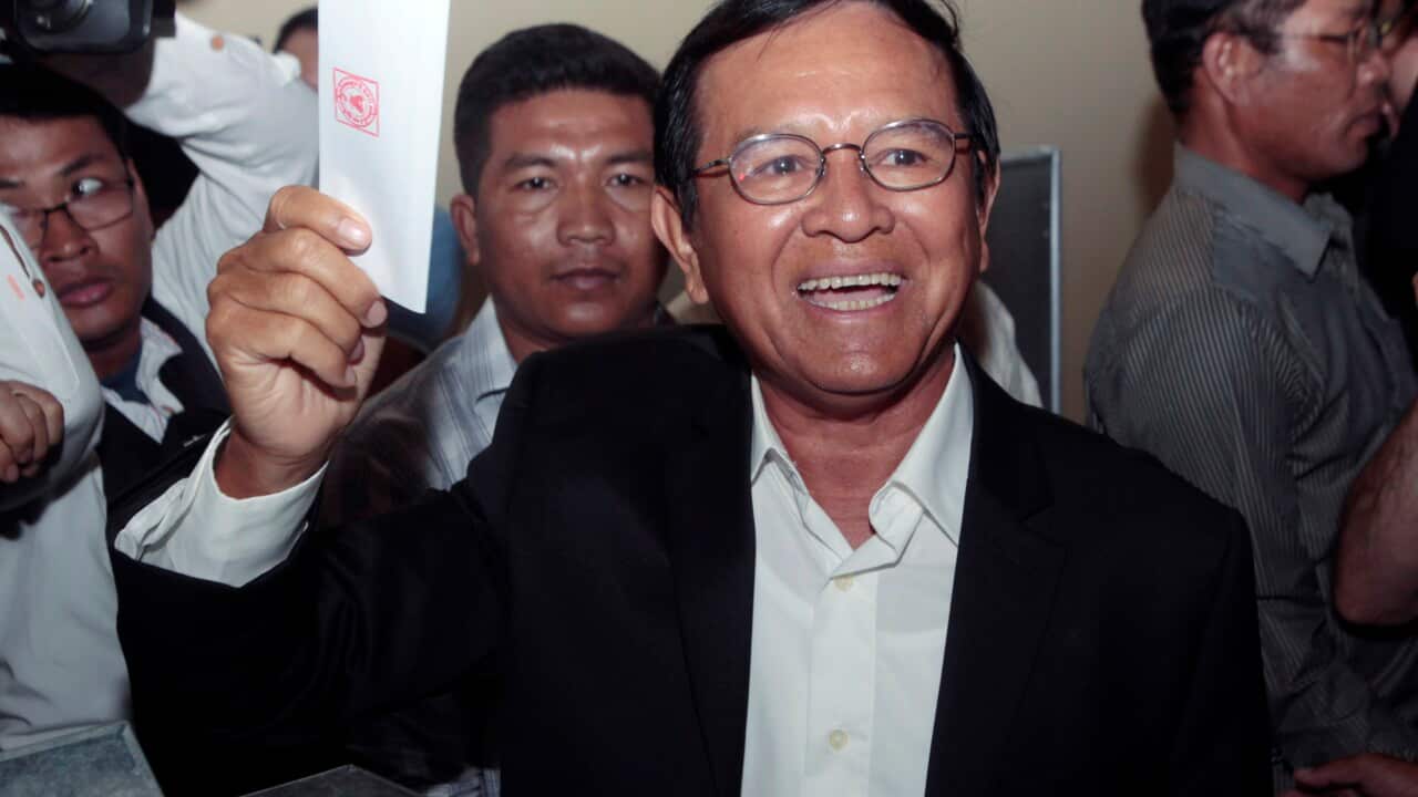 Cambodia National Rescue Party President Kem Sokha