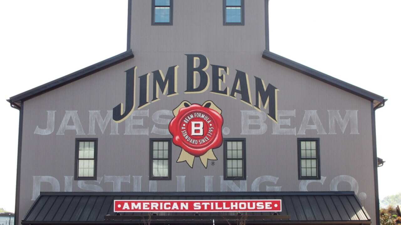 The Jim Beam visitors center.
