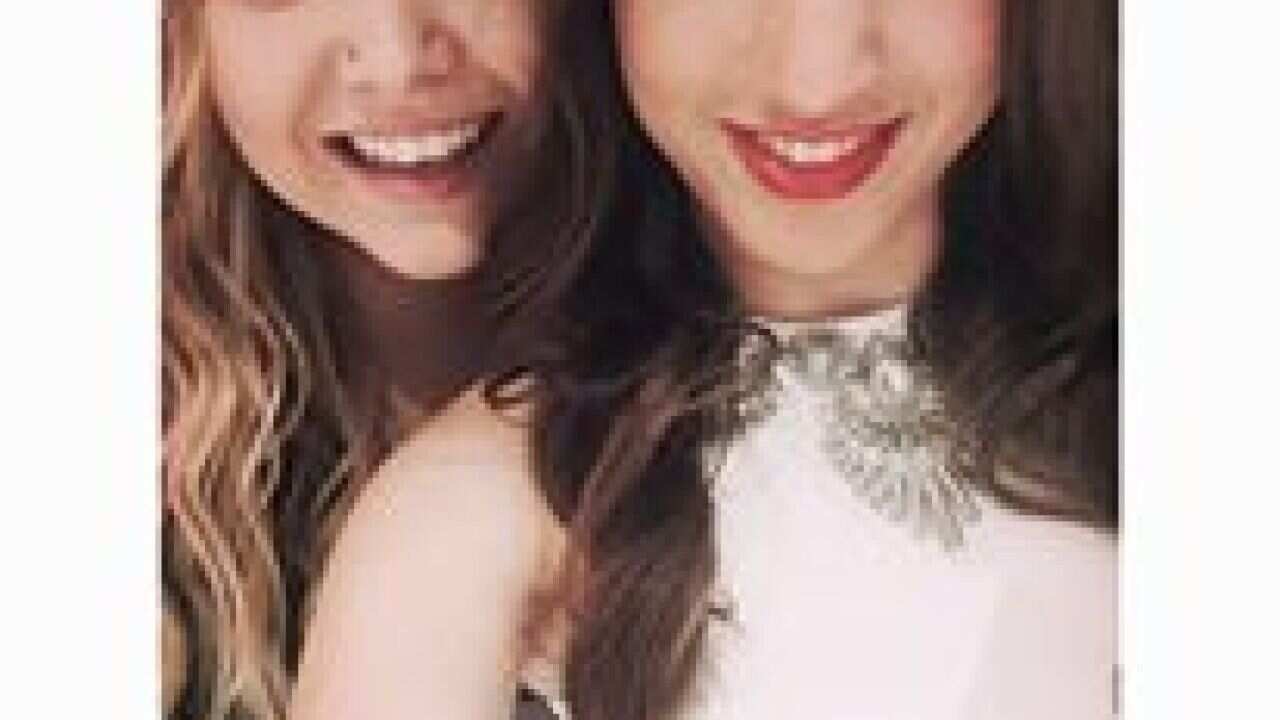 Kate Bateup (L) and Nikki Groves