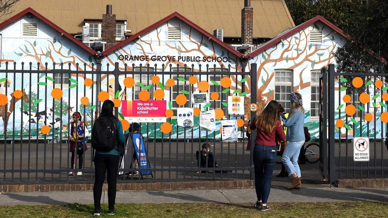 Orange Grove Public School in Sydney (AAP)
