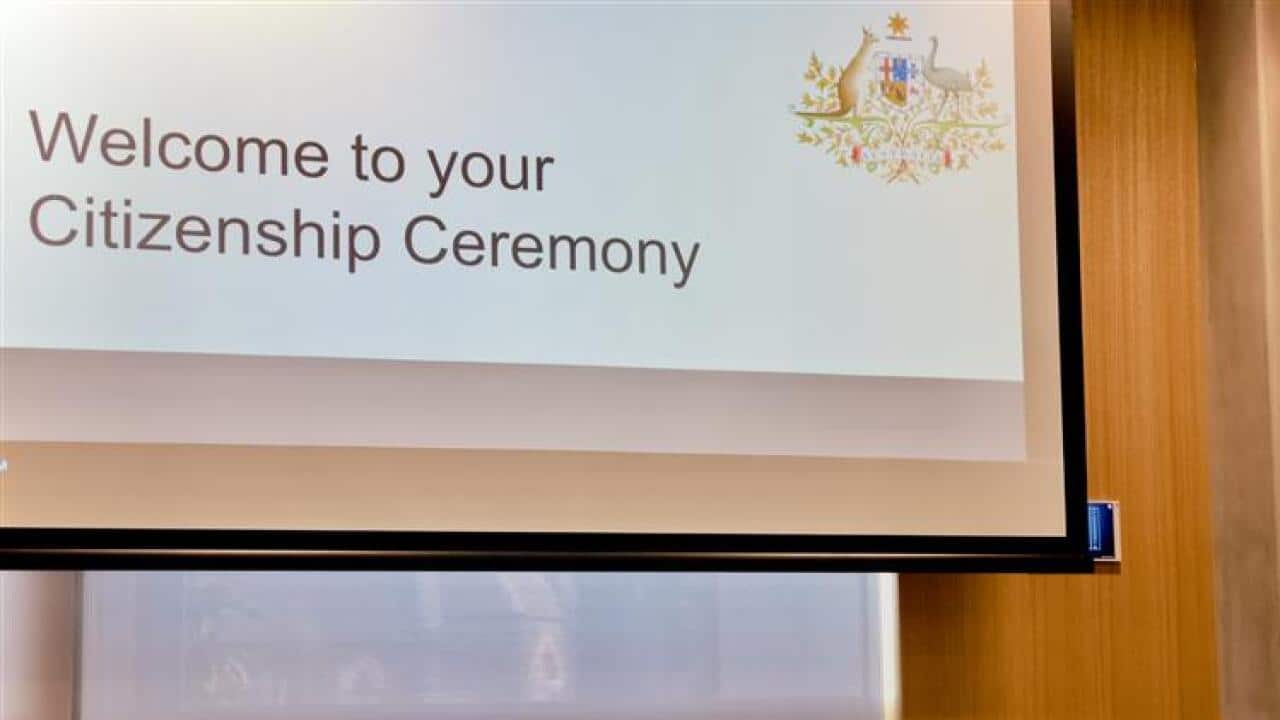 A representative image of an Australian citizenship ceremony.