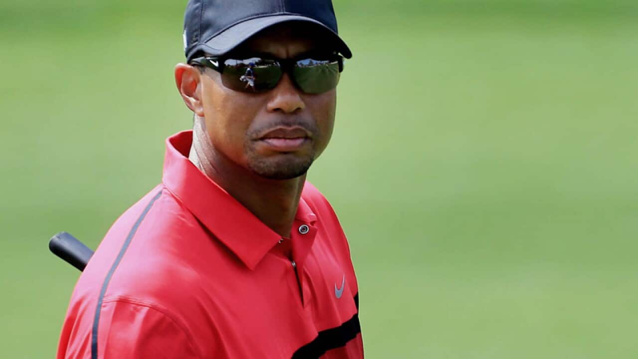 US golfer Tiger Woods