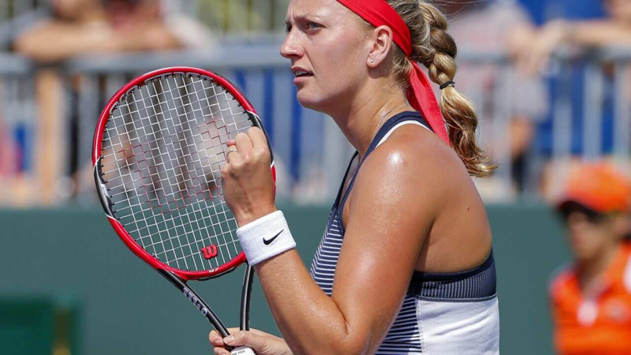 Czech tennis player Petra Kvitova