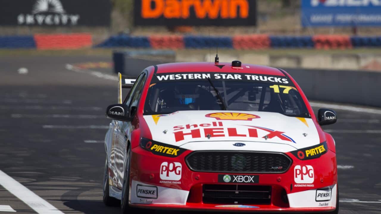 Marco Ambrose of DJR Team Penske