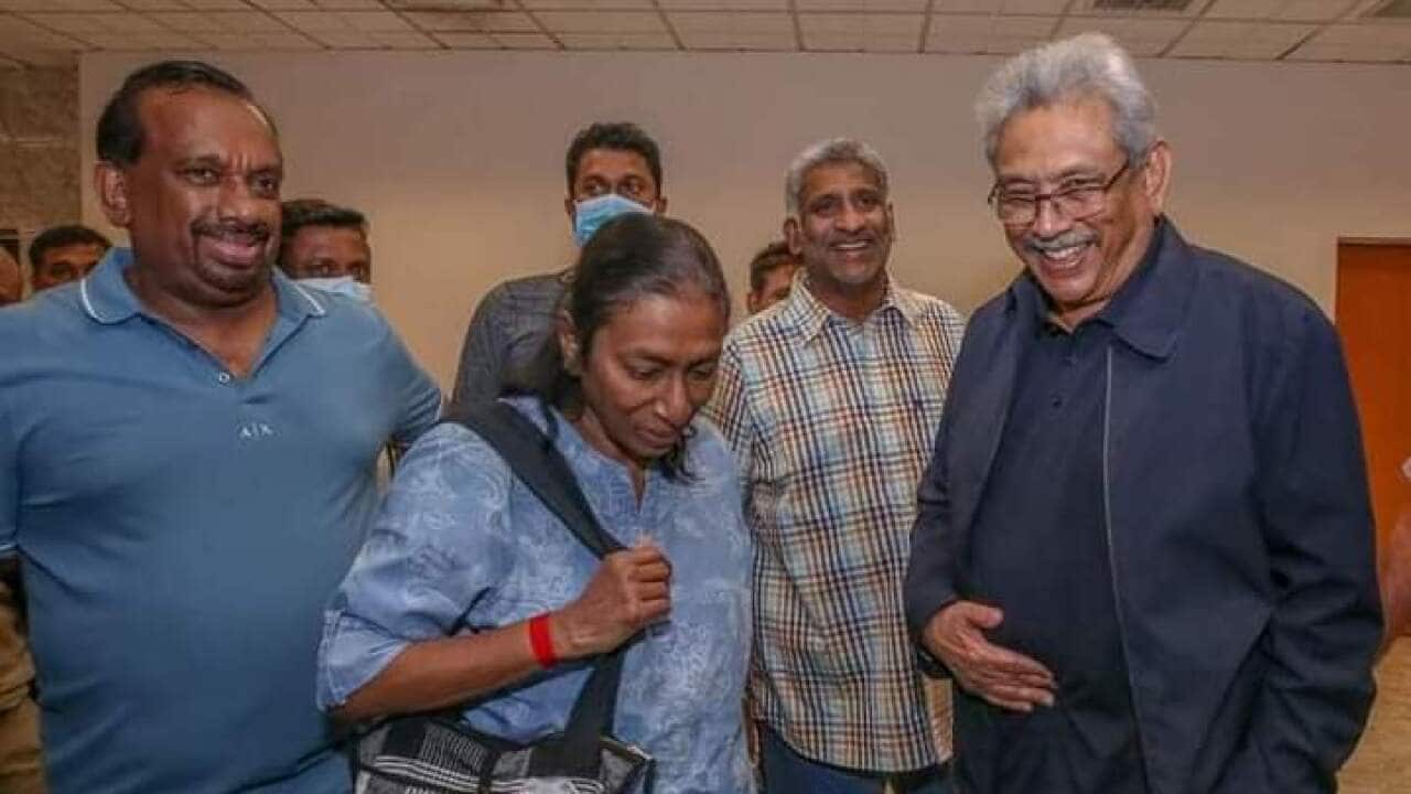 Sri Lanka's former President Gotabaya Rajapaksa