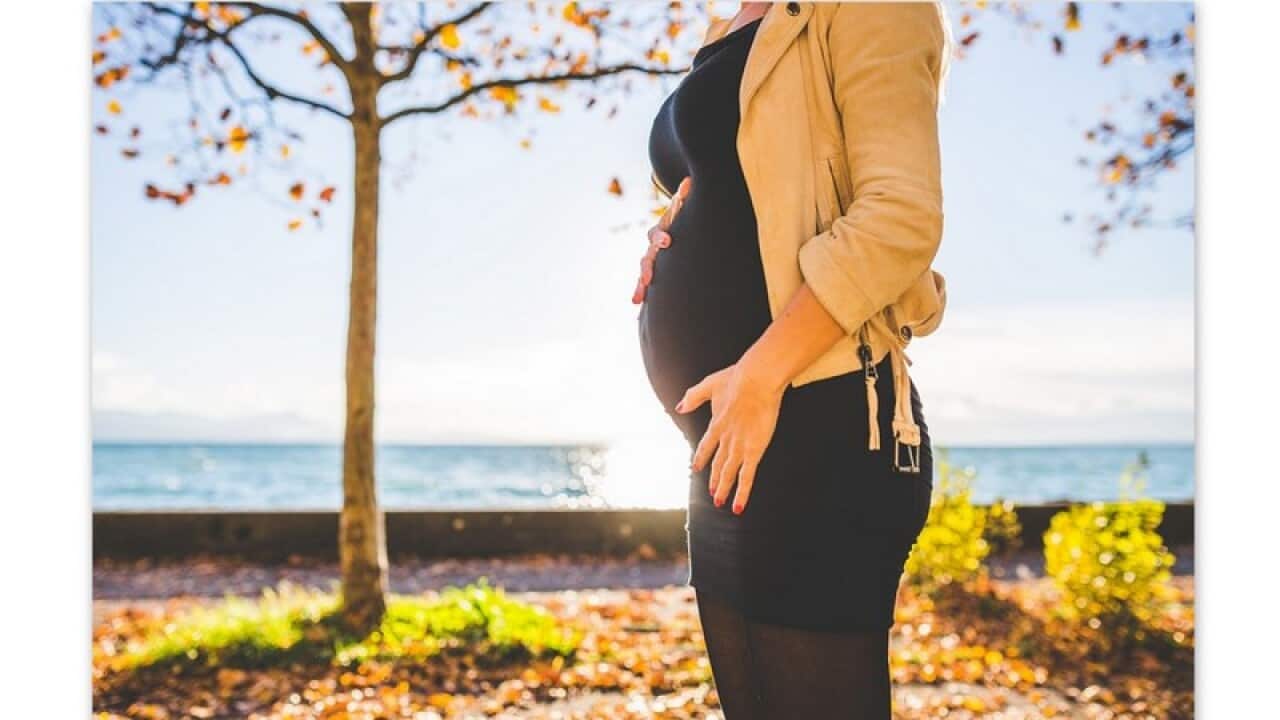pregnant woman