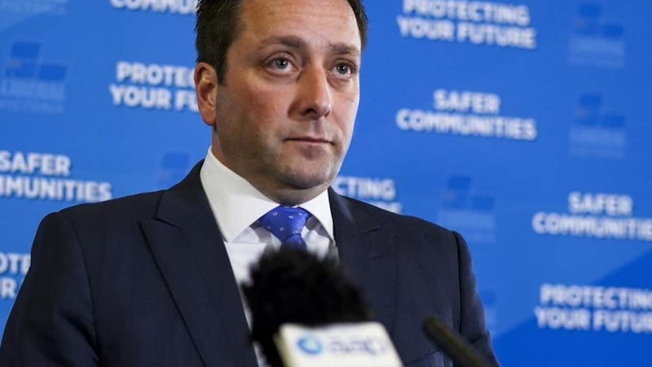 Victorian Opposition leader Matthew Guy.