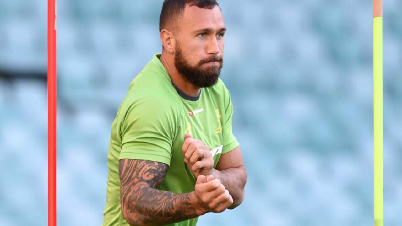 Wallabies playmaker Quade Cooper
