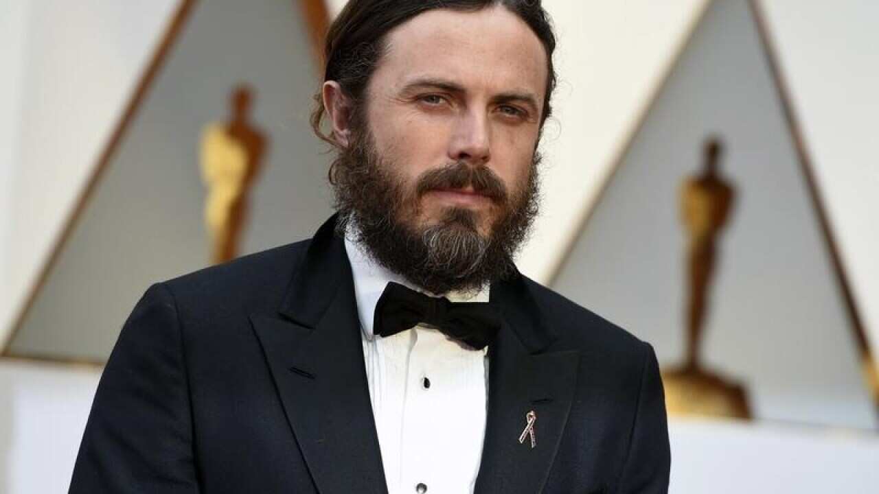 Casey Affleck arrives at the 2017 Oscars in Los Angeles