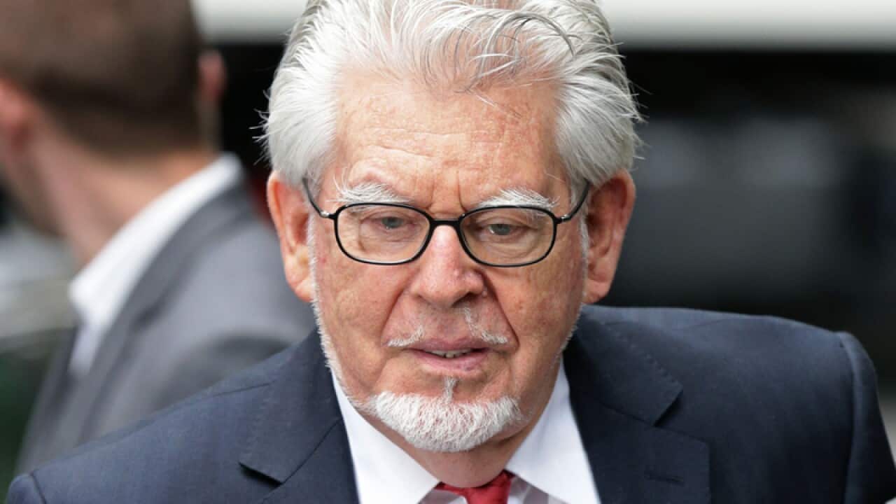 Entertainer Rolf Harris