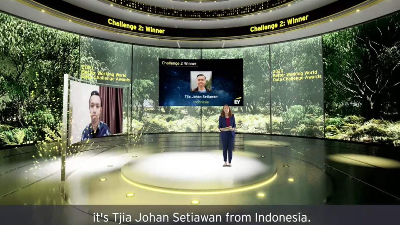 Tjia JohanSetiawan an inspirational young Indonesian, July 2021. 