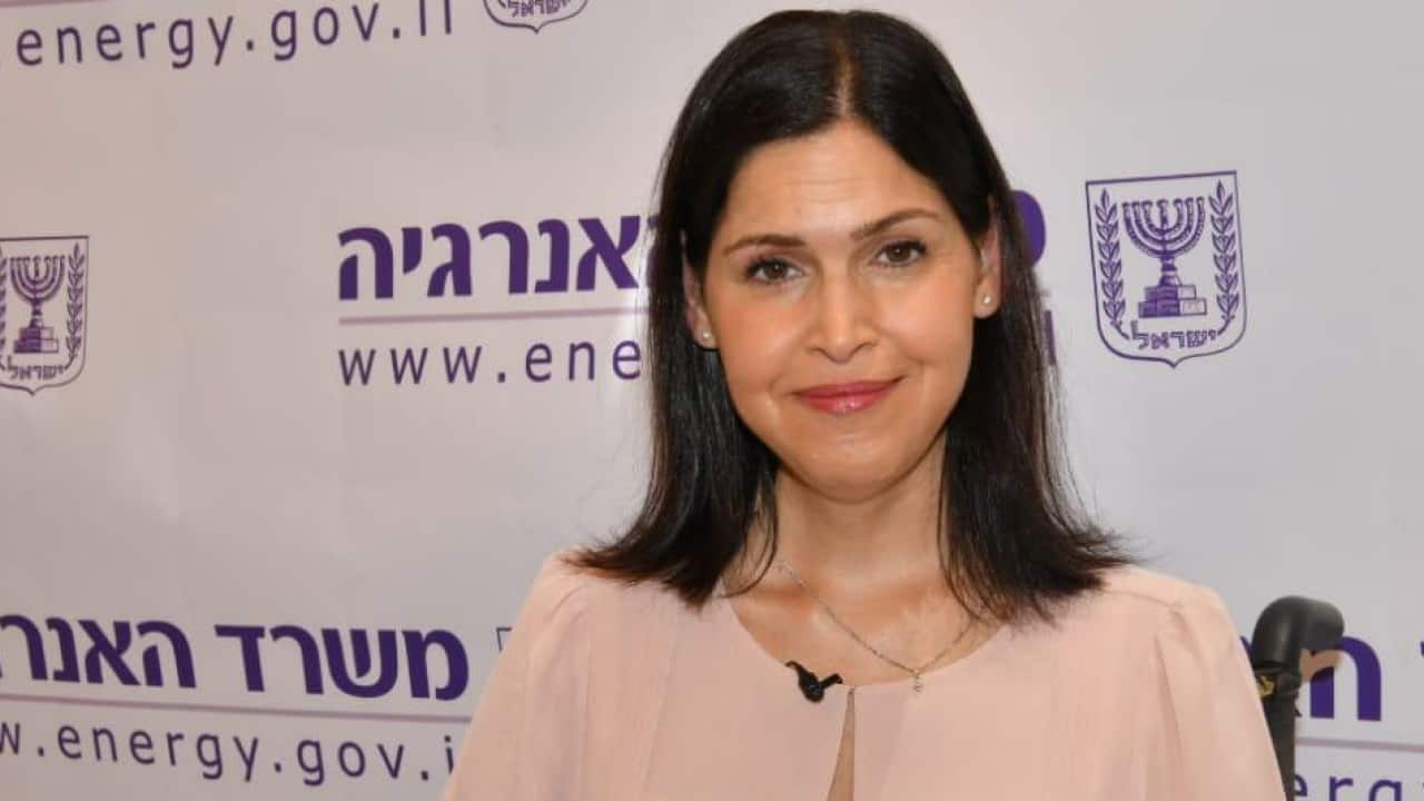 Israel’s Energy Minister Karine Elharrar.