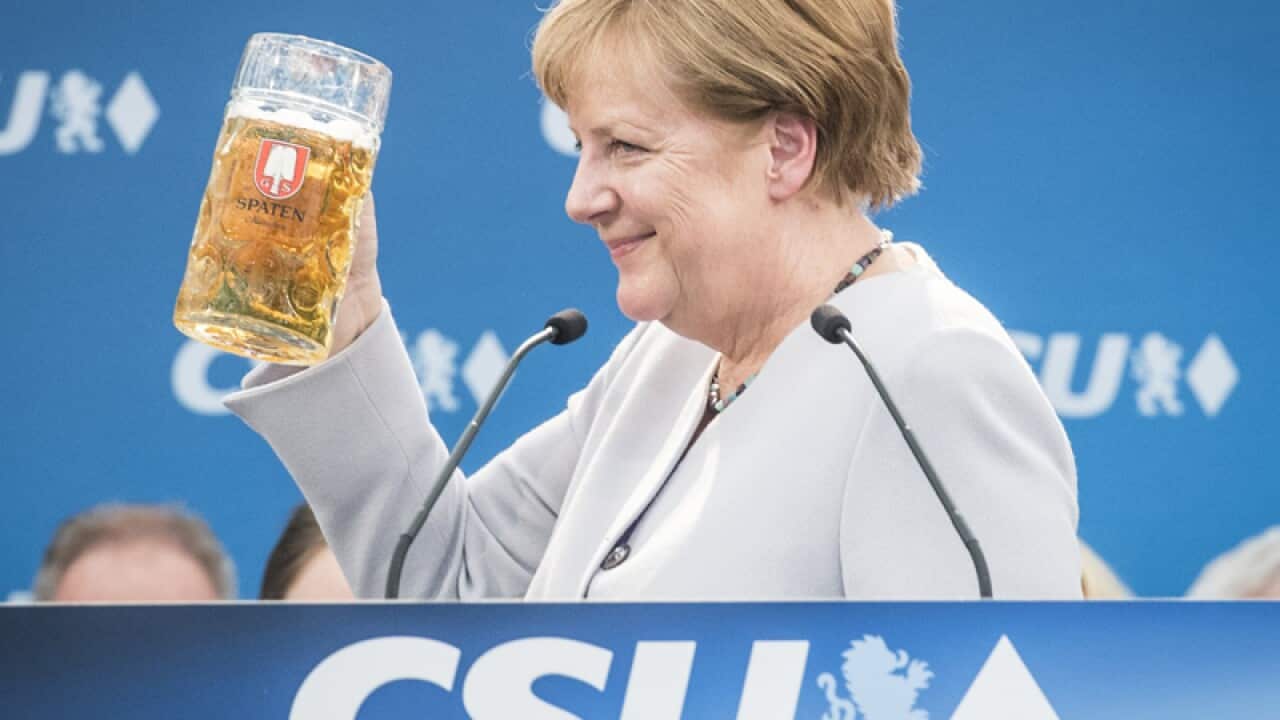 German Chancellor Angela Merkel