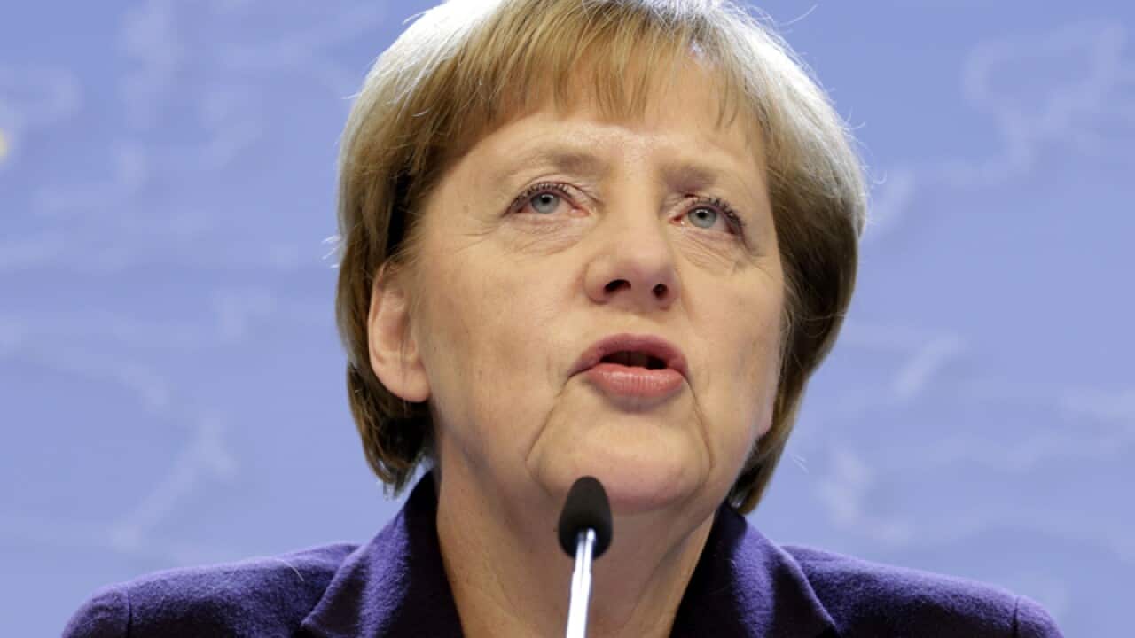 German Chancellor Angela Merkel