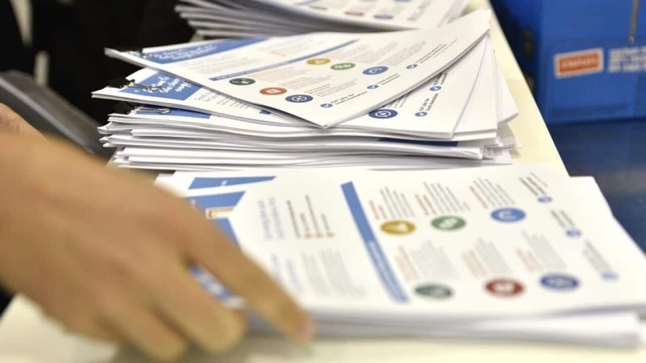 Documents presented at the energy plan conference in Adelaide