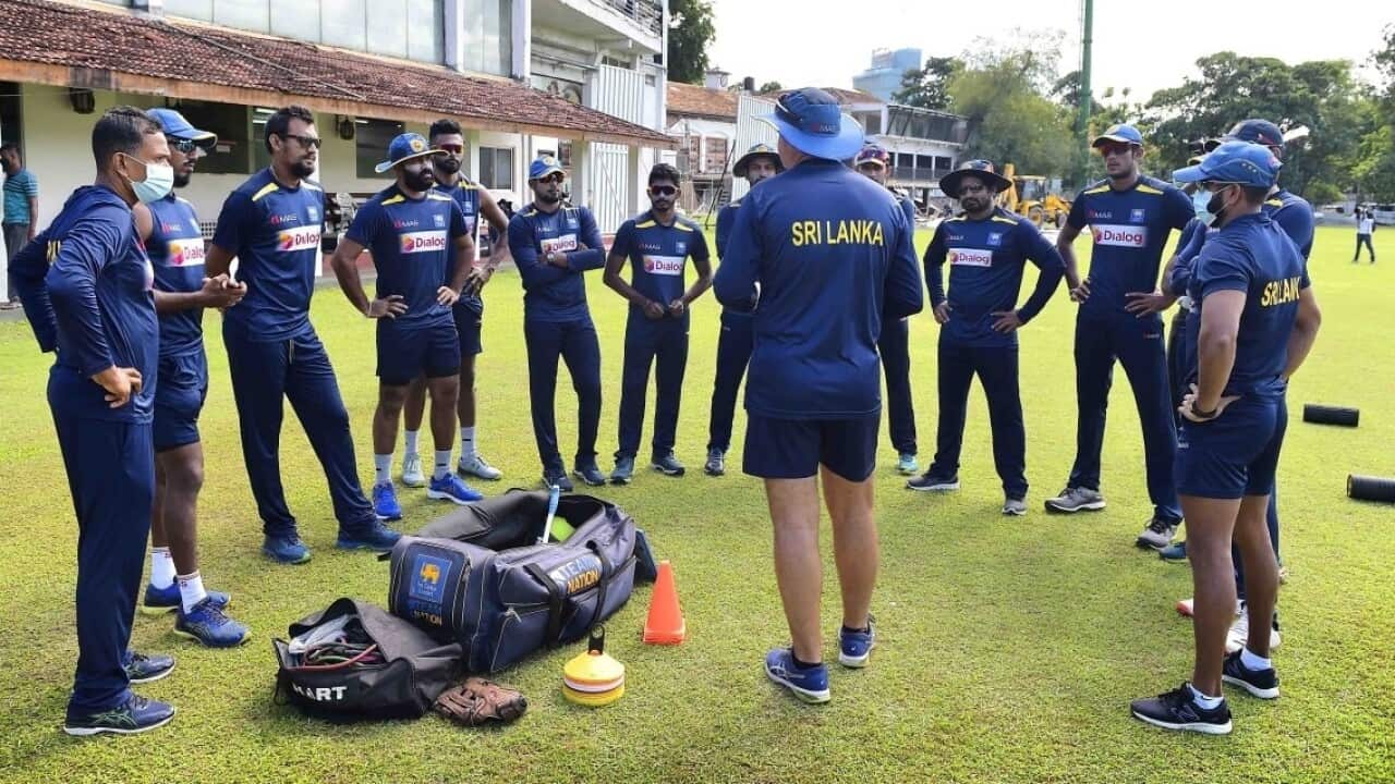 Sri Lanka National Cricket Players Return to Training