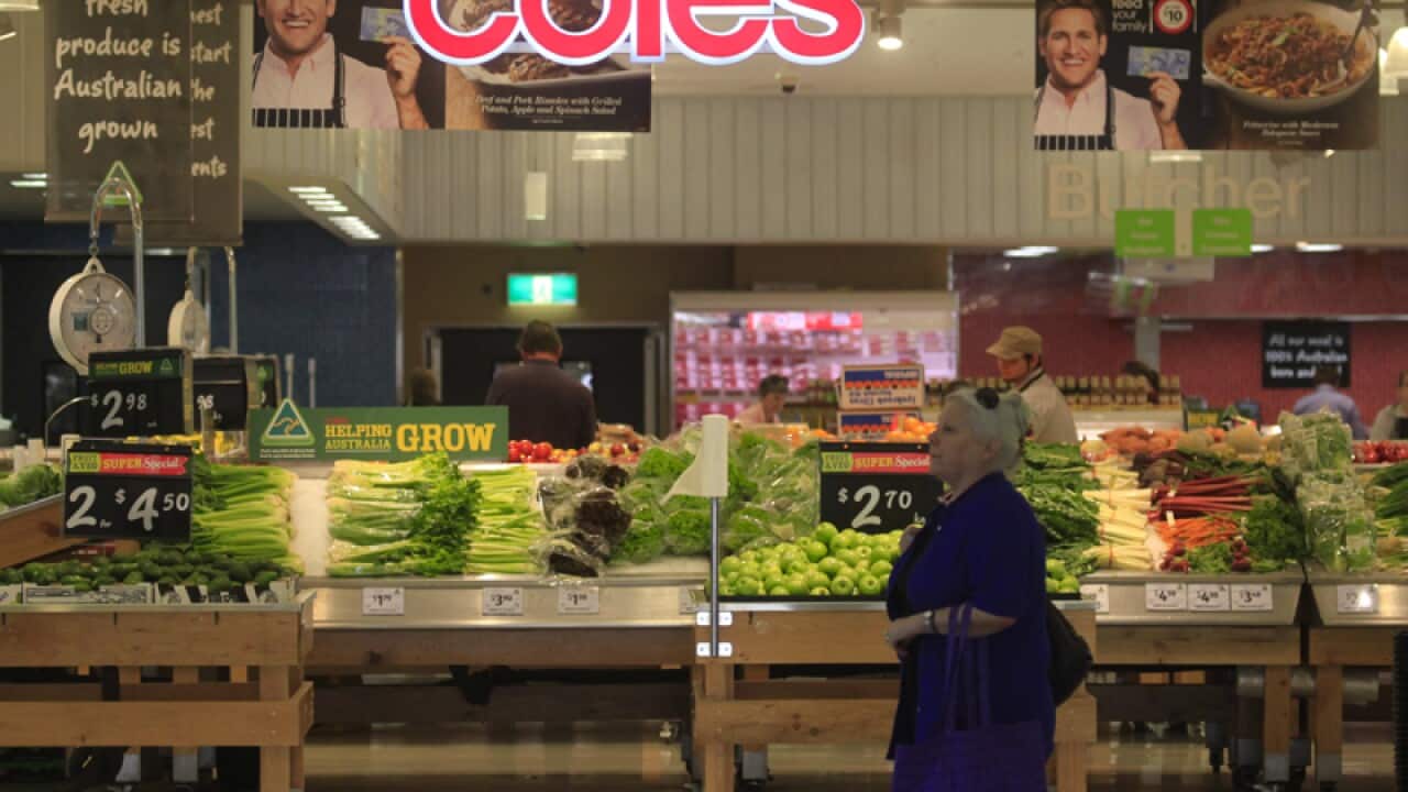 A Coles supermarket