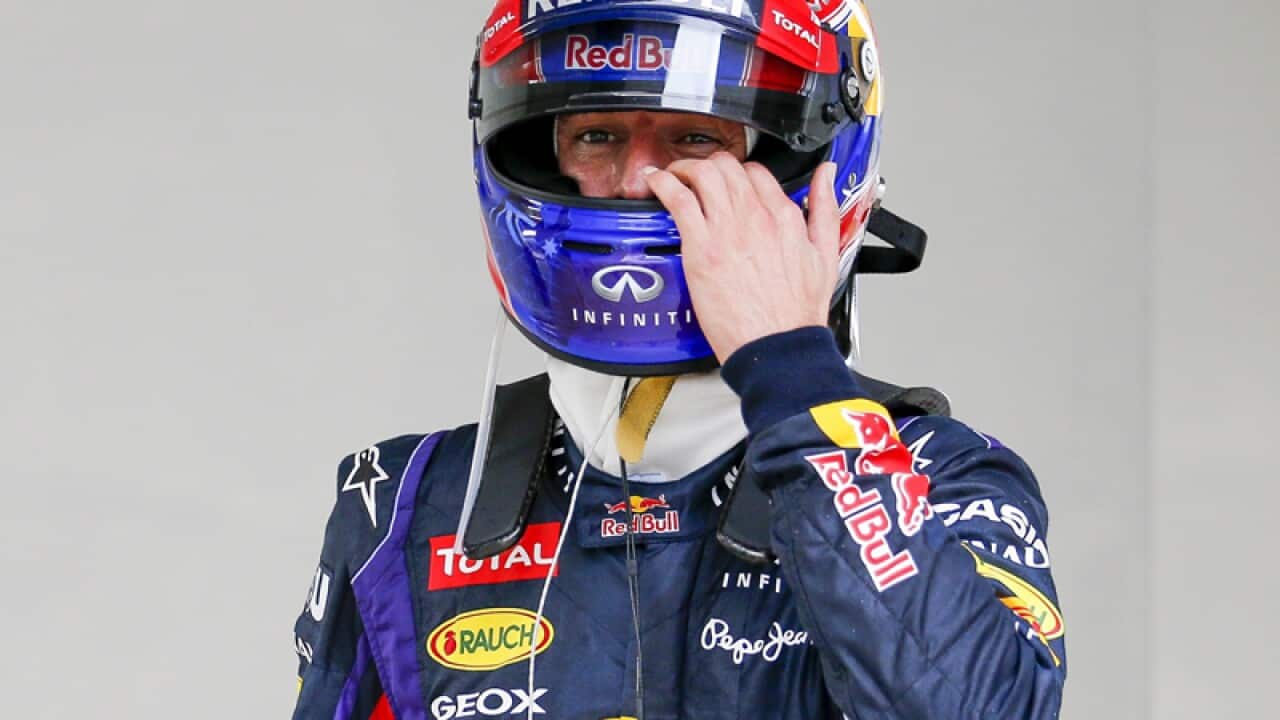 Australian Formula One driver Mark Webber