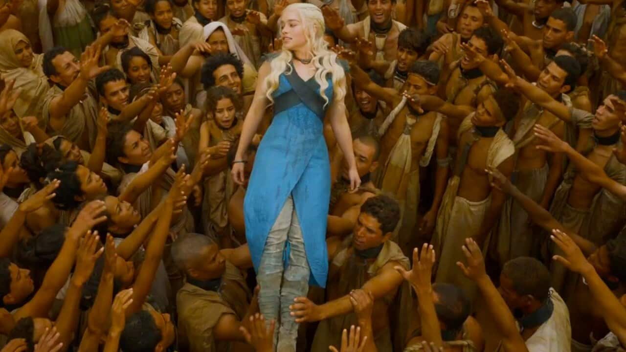 game of thrones Daenerys white saviour