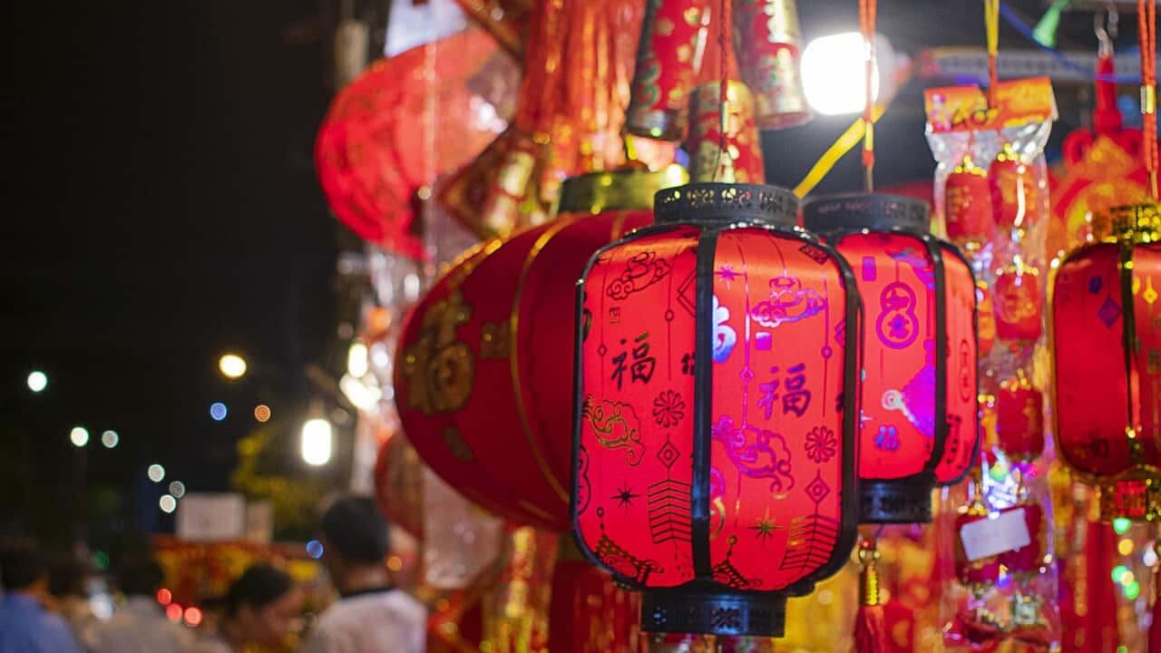 Lunar new year's lantern