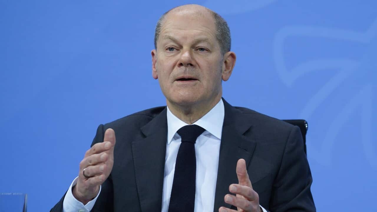 German Chancellor Olaf Scholz (Getty)