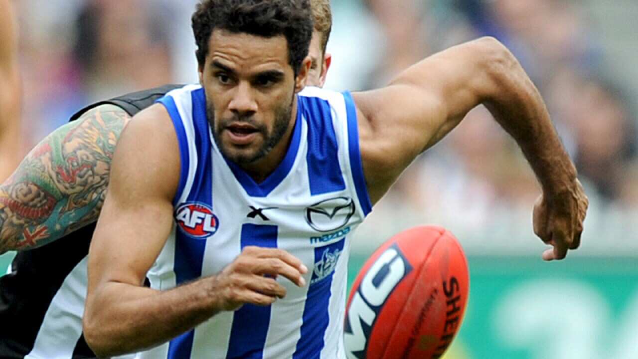 North Melbourne midfielder Daniel Wells
