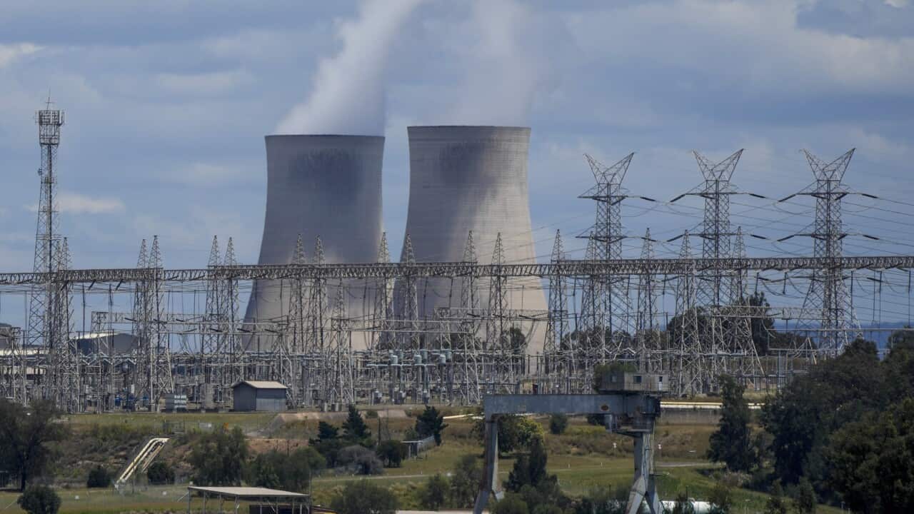 A coal-fired power station.