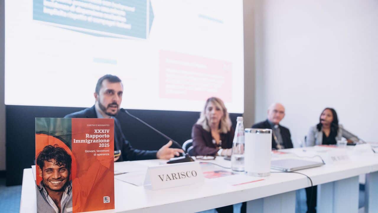 Simone Varisco, presentazione nazionale del Rapporto Immigrazione 2025, Roma, 14 ottobre 2025. © Hanchuk Photography..jpeg