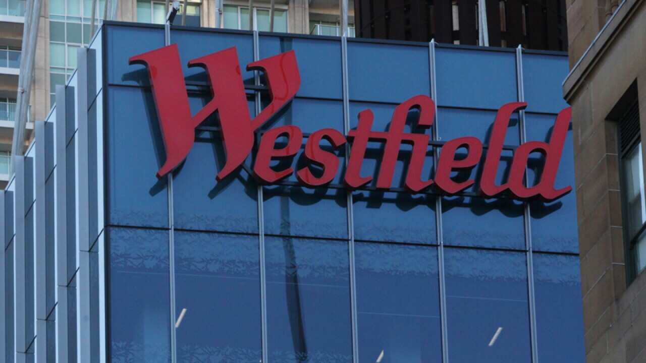 File photo of Westfield corporate signage