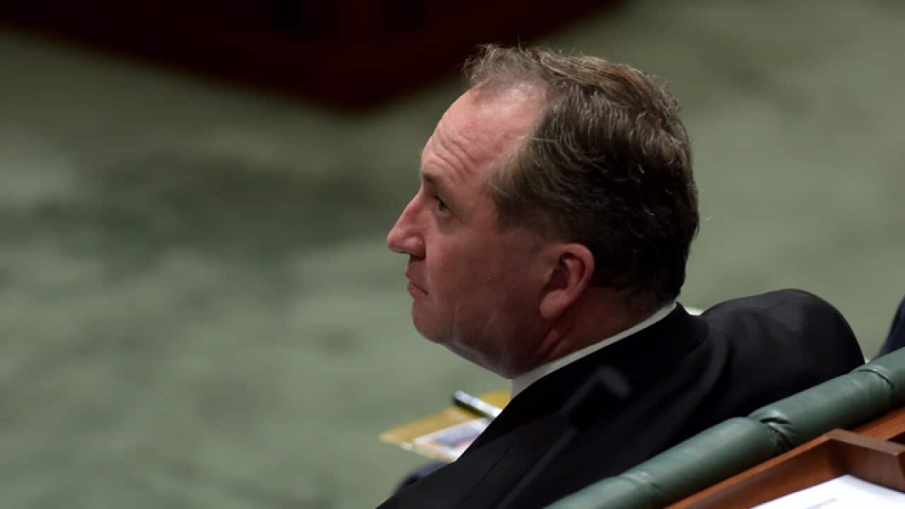 Federal Minister for Agriculture Barnaby Joyce