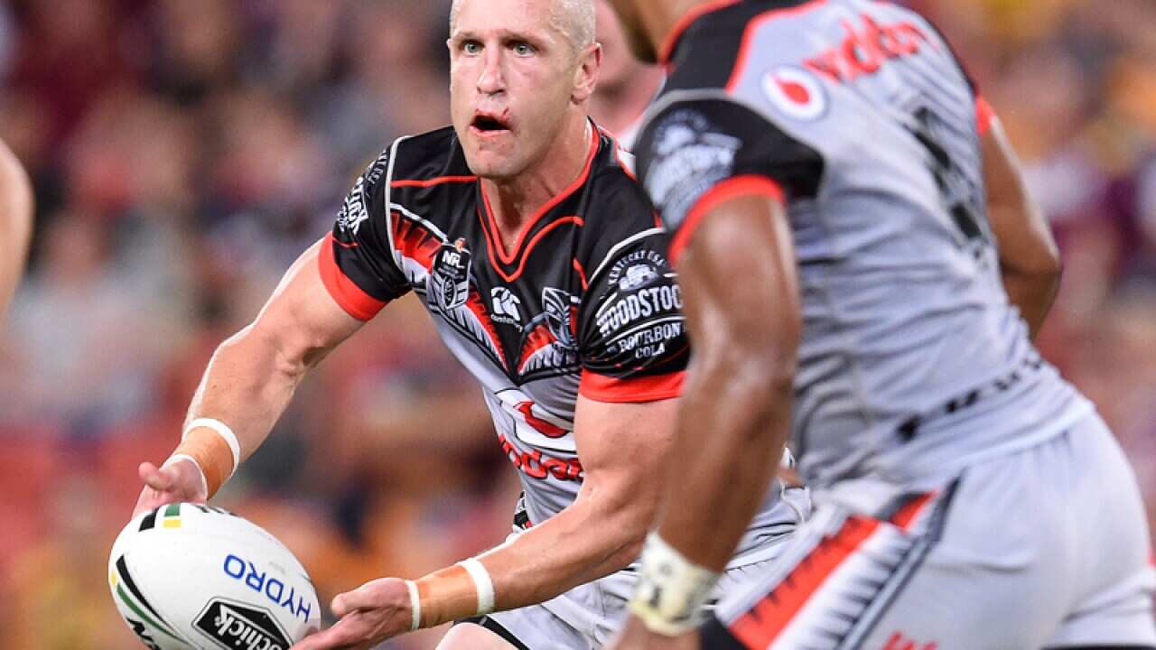 Jeff Robson of the New Zealand Warriors