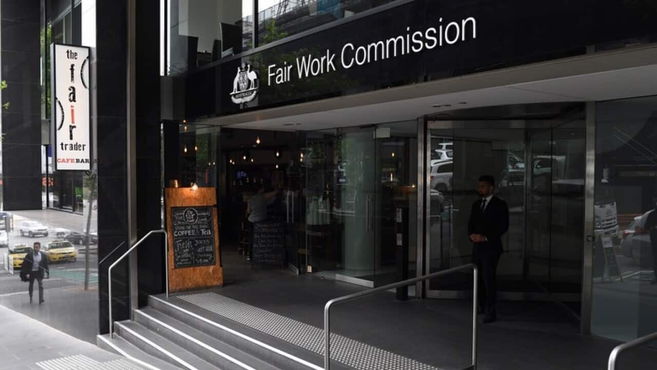 The exterior of Fair Work Commission Building