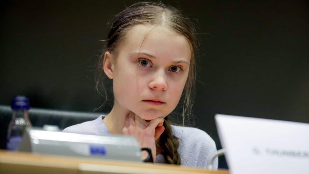 Swedish climate activist Greta Thunberg 