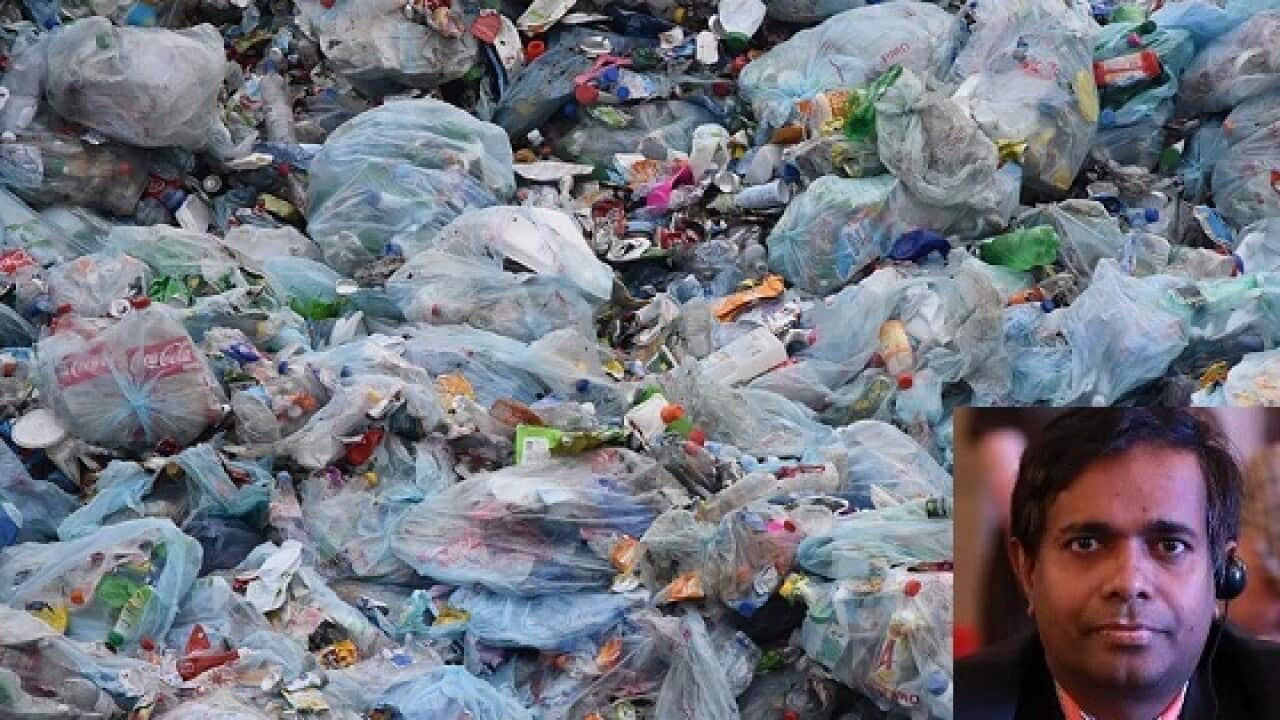 kerala flood waste