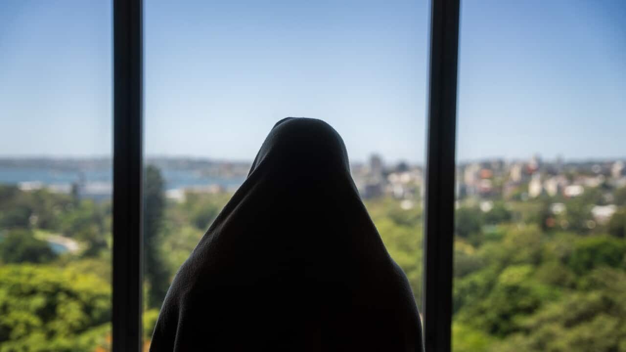 ‘Sarah’ is a mother of school aged children who survived domestic violence (SBS).jpg
