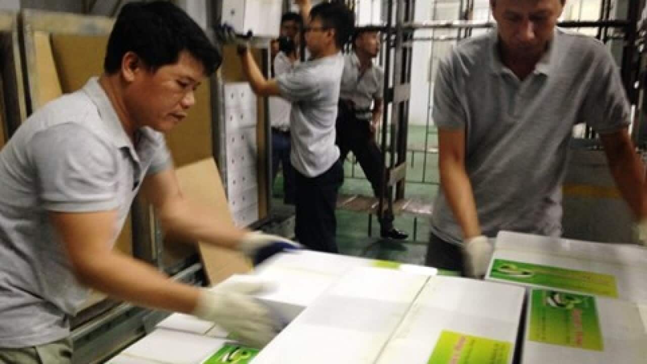 Xoài Sơn La chuẩn bị xuất cảng sang Úc