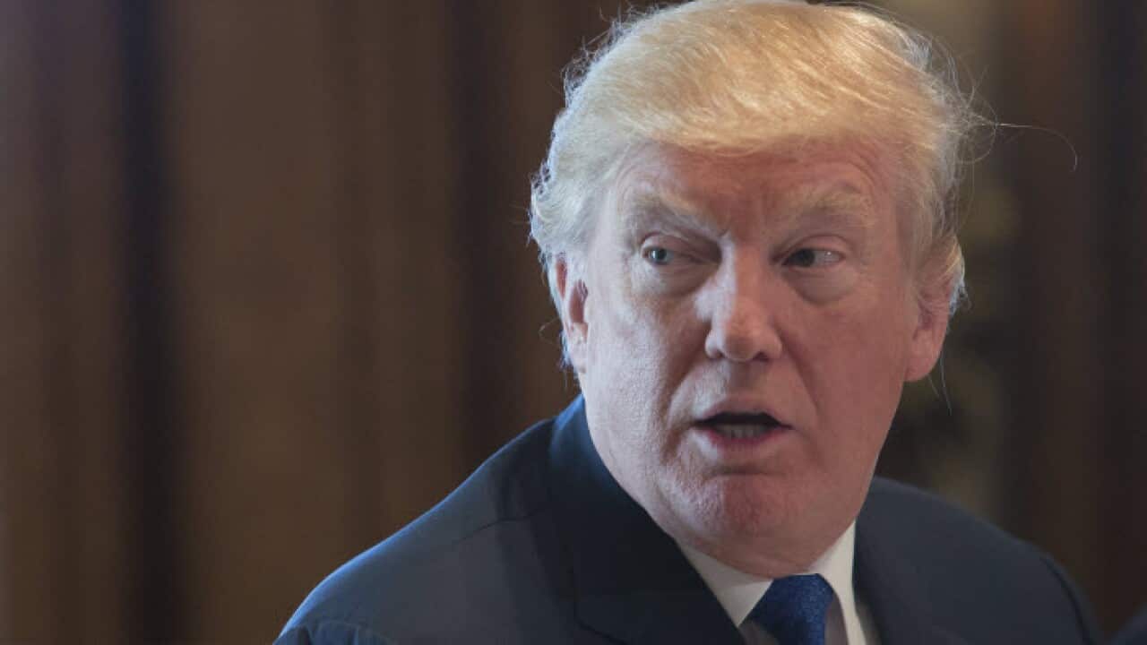 US President Donald Trump
