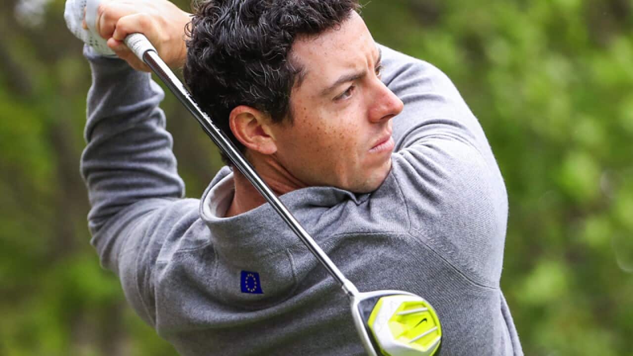 Team Europe's Rory McIlroy