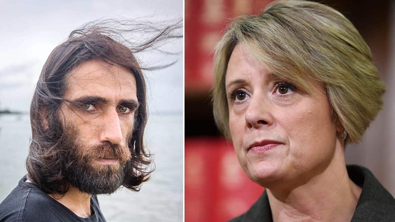 Behrouz Boochani has lashed Labor over its 'shameful' response to news he has arrived in New Zealand.